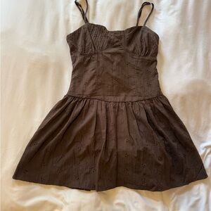 Brown Forever 21 Dress